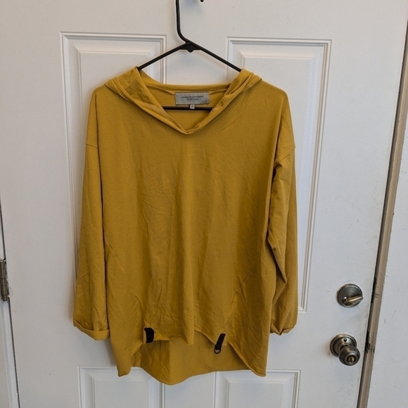 Henriette Steffensen Jersey Hoodie Yellow - Picture 2 of 5